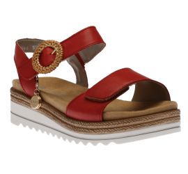 Sandal Velcro Red