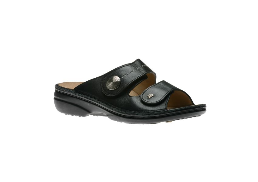 Comfort Sansibar Black 2550014099 Women's Slide Shoes | Walking A Cloud | Walking On A Cloud USA
