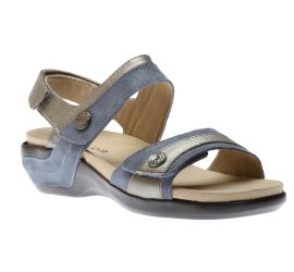 Katherine Blue/Metallic Sandal