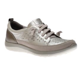 Wembly Silver Slip-On Bungee Sneaker