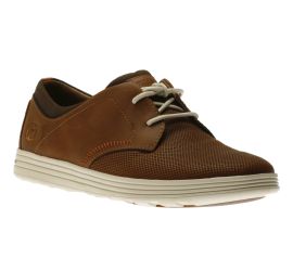 Colchester Brown Leather Oxford Sneaker
