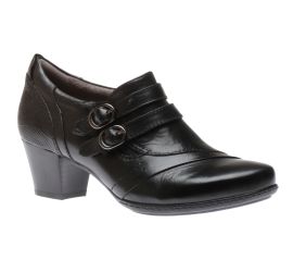 Calgary Toronto Black Leather Dress Shoe 