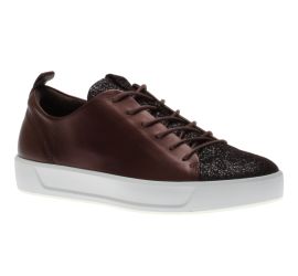 Soft 8 Fig Shimmer Lace-Up Sneaker