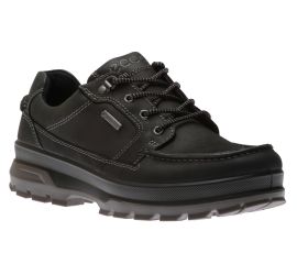 Rugged Track Black Gore-Tex Moc Lace-Up Shoe