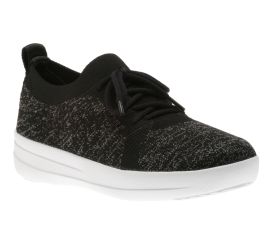 F-Sporty Uberknit Black / Grey Lace-Up Sneaker