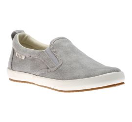 Dandy Grey Canvas Slip-On Sneaker