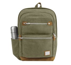 TRAVELON Anti-Theft Sage Green Heritage Backpack