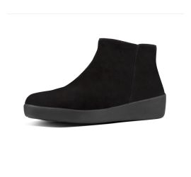 Sumi Black Suede Ankle Boot