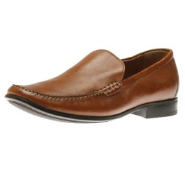 Cresswell Cognac Brown Leather Venetian Loafer