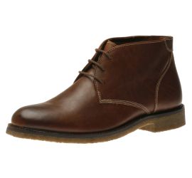 Copeland Red Brown Leather Chukka Boot