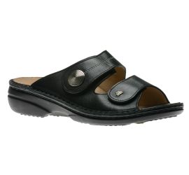 Sansibar Black Leather Sandal