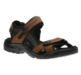 Yucatan Bison Black Sport Sandal
