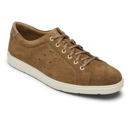 Total Motion Lite Tan Suede Lace-Up Sneaker